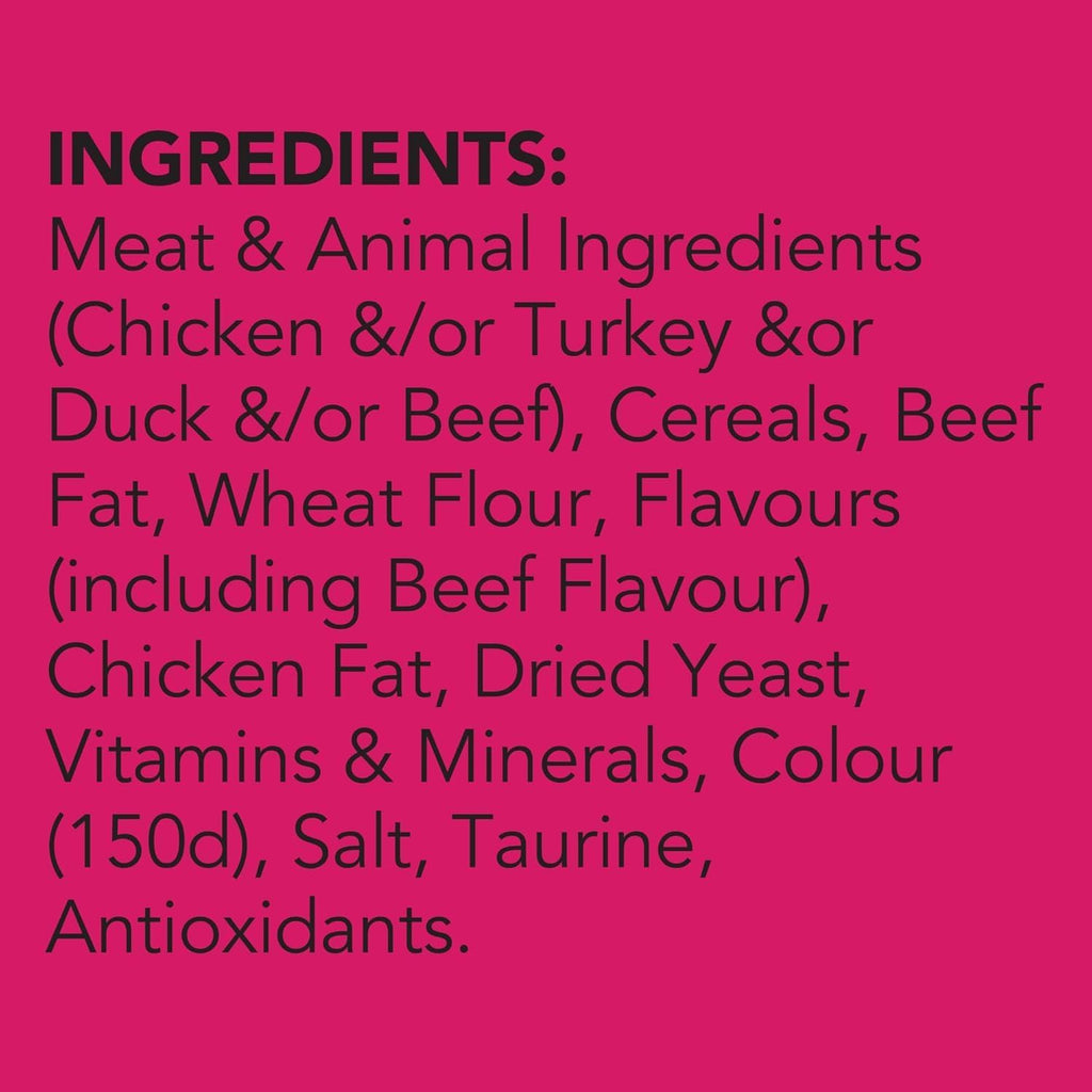 Creamy Treats Cat Treats, Tuna and Salmon Flavour, 32 X 12G Sachets (32 Sachets) and Temptations Super Mega Cat Treat Hearty Beef 350G Bag - Bundle Pack