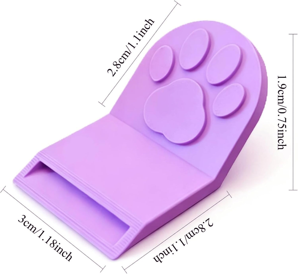 Paw Shape Can Opener for Cat Food, Gray
