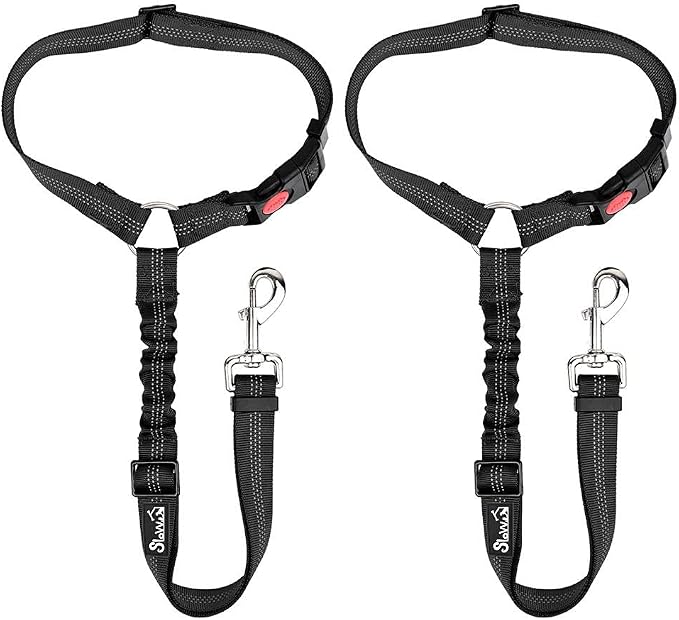 Adjustable Dog Car Seat Belt (2-Pack)
