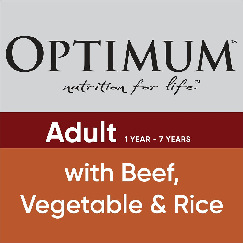 Adult Dry Dog Food Beef, Veg & Rice 15Kg