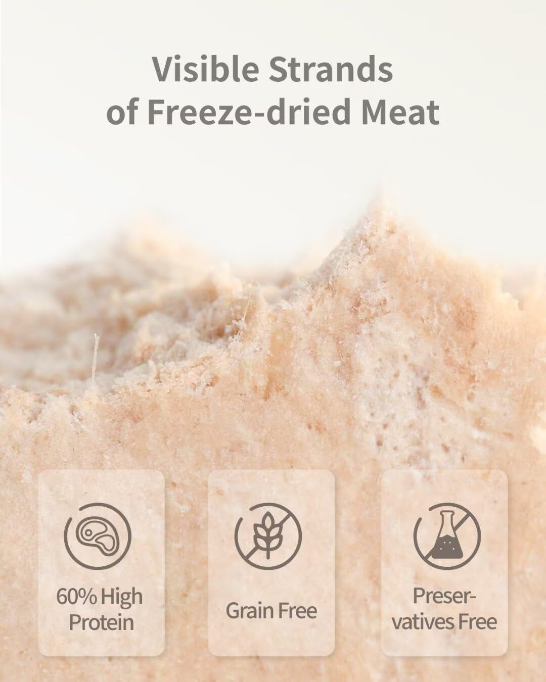Dog Freeze-Dried Dog Food (Duck Recipe - 14 Ounce)