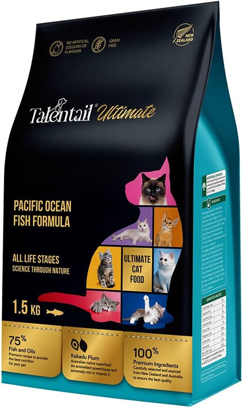 Talentail Ultimate Pacific Ocean Fish with Kakadu Plum Premium Cat Food 1.5Kg