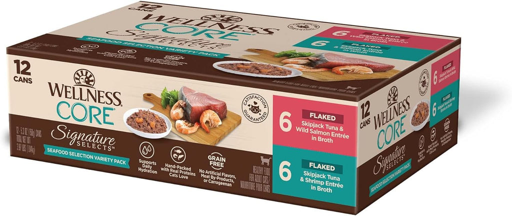 Wellness CORE Signature Selects Pate Boneless Chicken & Beef Entrée 79G X 12