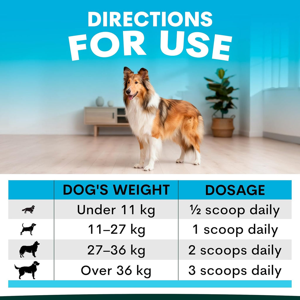 Dog Skin and Coat Supplement with Omega 3
