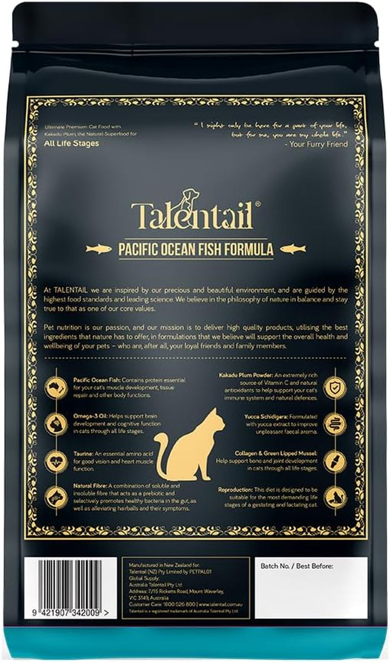 Talentail Ultimate Pacific Ocean Fish with Kakadu Plum Premium Cat Food 1.5Kg