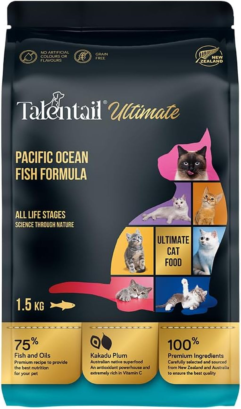 Talentail Ultimate Pacific Ocean Fish with Kakadu Plum Premium Cat Food 1.5Kg