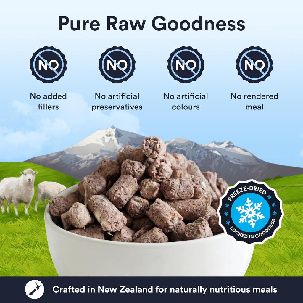 Premium Freeze-Dried Lamb Dog Food 