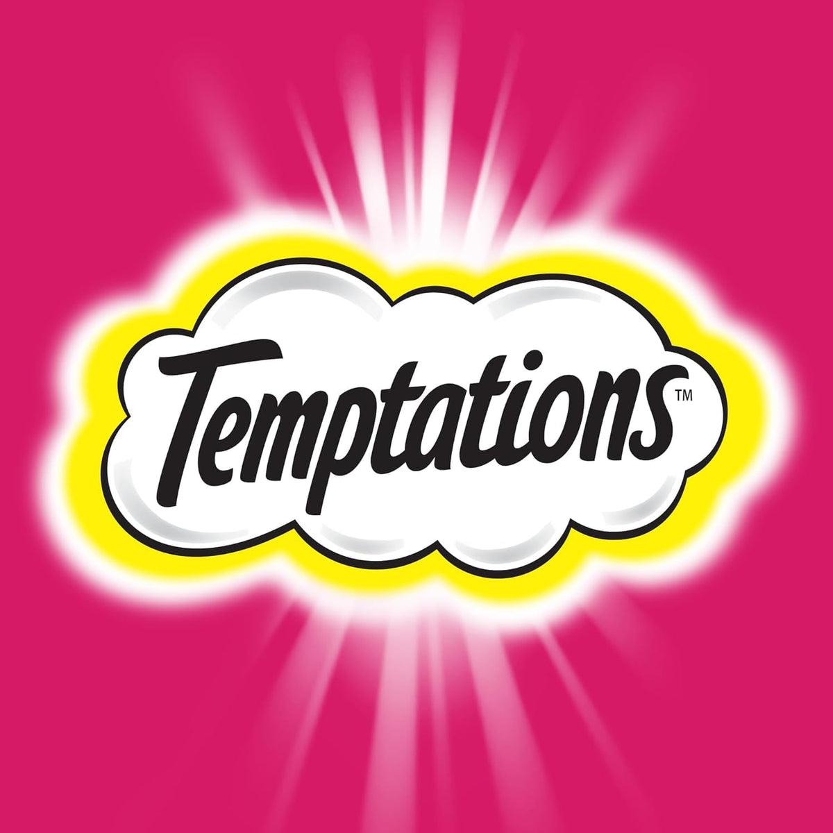 Creamy Treats Cat Treats, Tuna and Salmon Flavour, 32 X 12G Sachets (32 Sachets) and Temptations Super Mega Cat Treat Hearty Beef 350G Bag - Bundle Pack