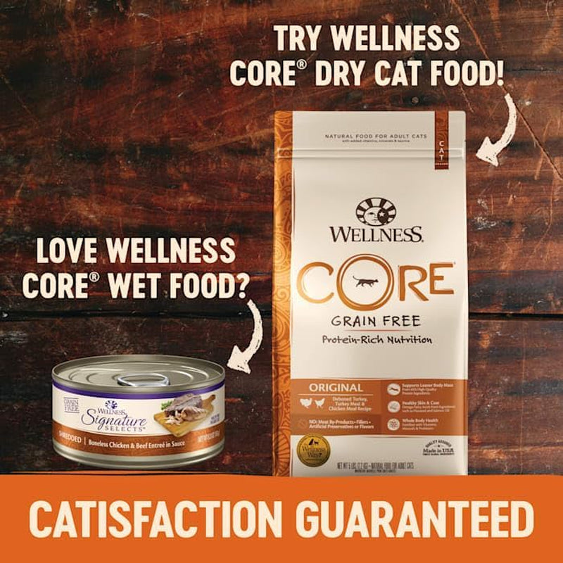 Wellness CORE Signature Selects Seafood Selection Variety Pack for Cats (8 X 79G)